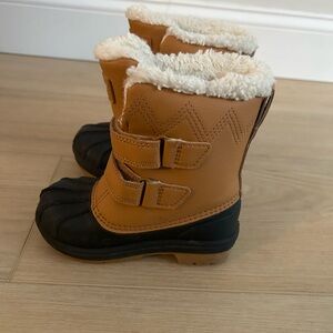 Cat & Jack Shearling Lined Unisex Toddler Kids Boots